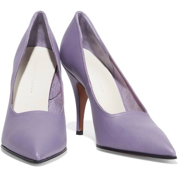 Brand New Victoria Beckham Dorothy pumps Lilac 6.5 (36.5) BNWOB - Picture 6 of 16